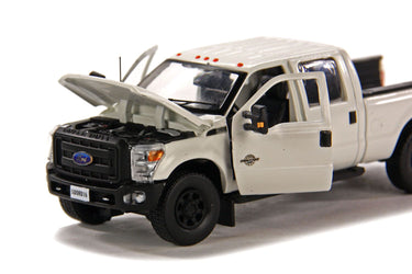 Camioneta Pickup Ford F250 2 en 1 Con Cabina Crew 6 Ft Bed & Cabina Super 8 Ft Bed - Blanco (Modelo Descontinuado) - KATZER